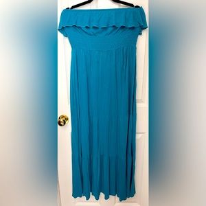 Strapless Jersey Dress